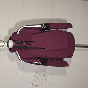Pink maroon sweatshirt